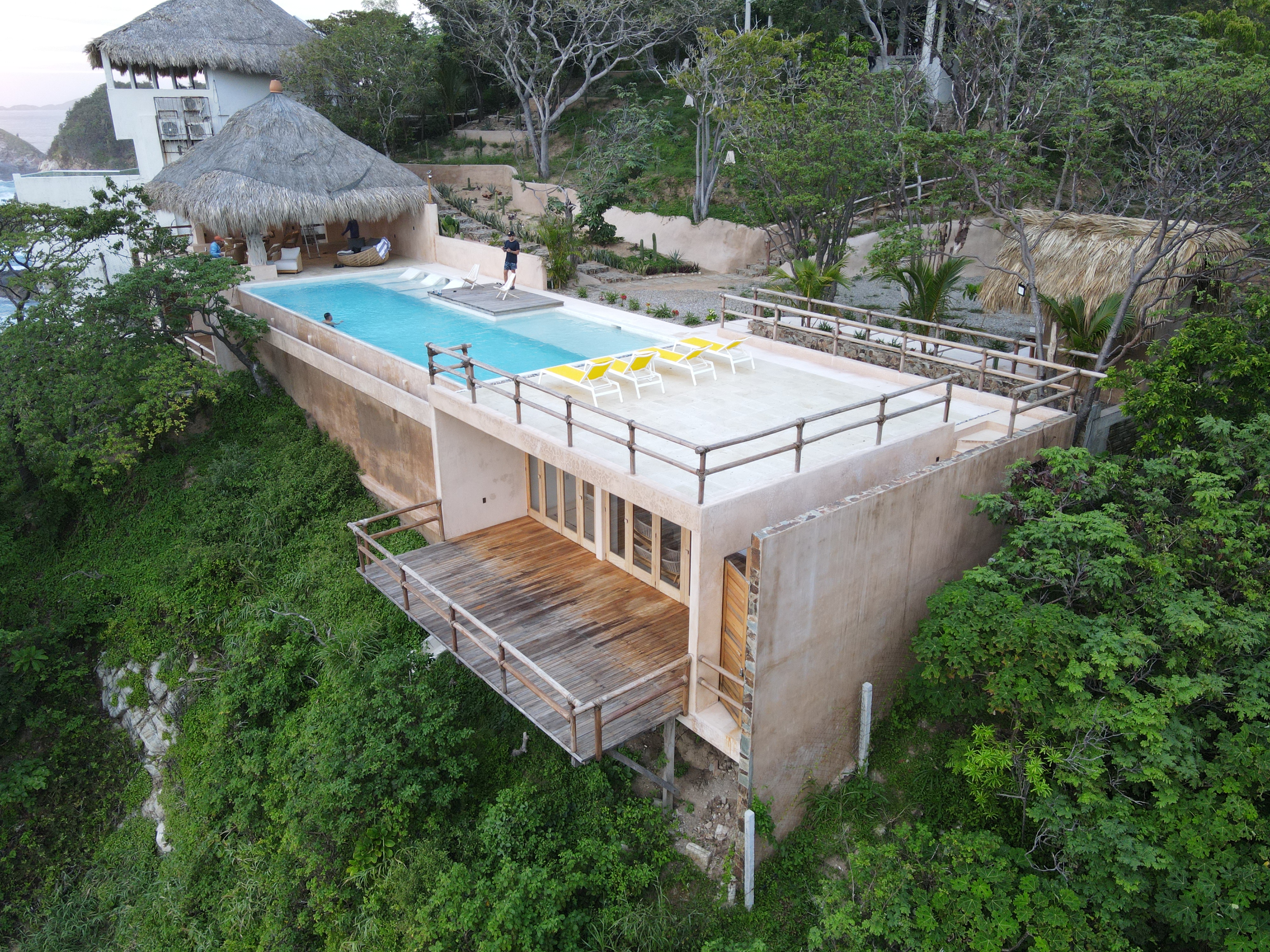 Aerial view of Casa Caoba